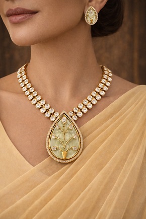 Designer Premium Necklace with Rich Polish & Elegant Style